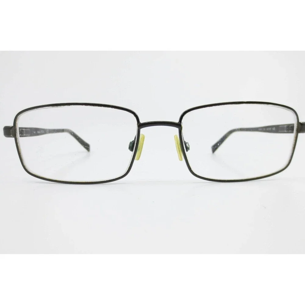 Nautica N7245 314 Mens Rectangular Eyeglasses Frames Black 55-17-140